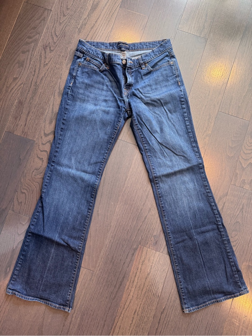 Banana Republic Women's Dark Blue Bootcut Jeans